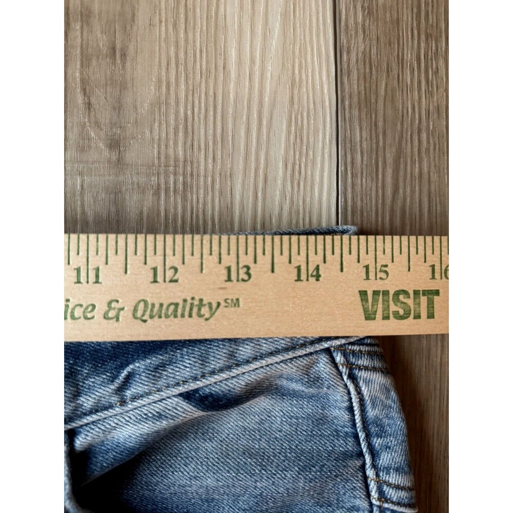 7 For All Mankind Womens Star Panel Easy Straight Button Fly Jeans Blue Size 27 - Picture 12 of 14